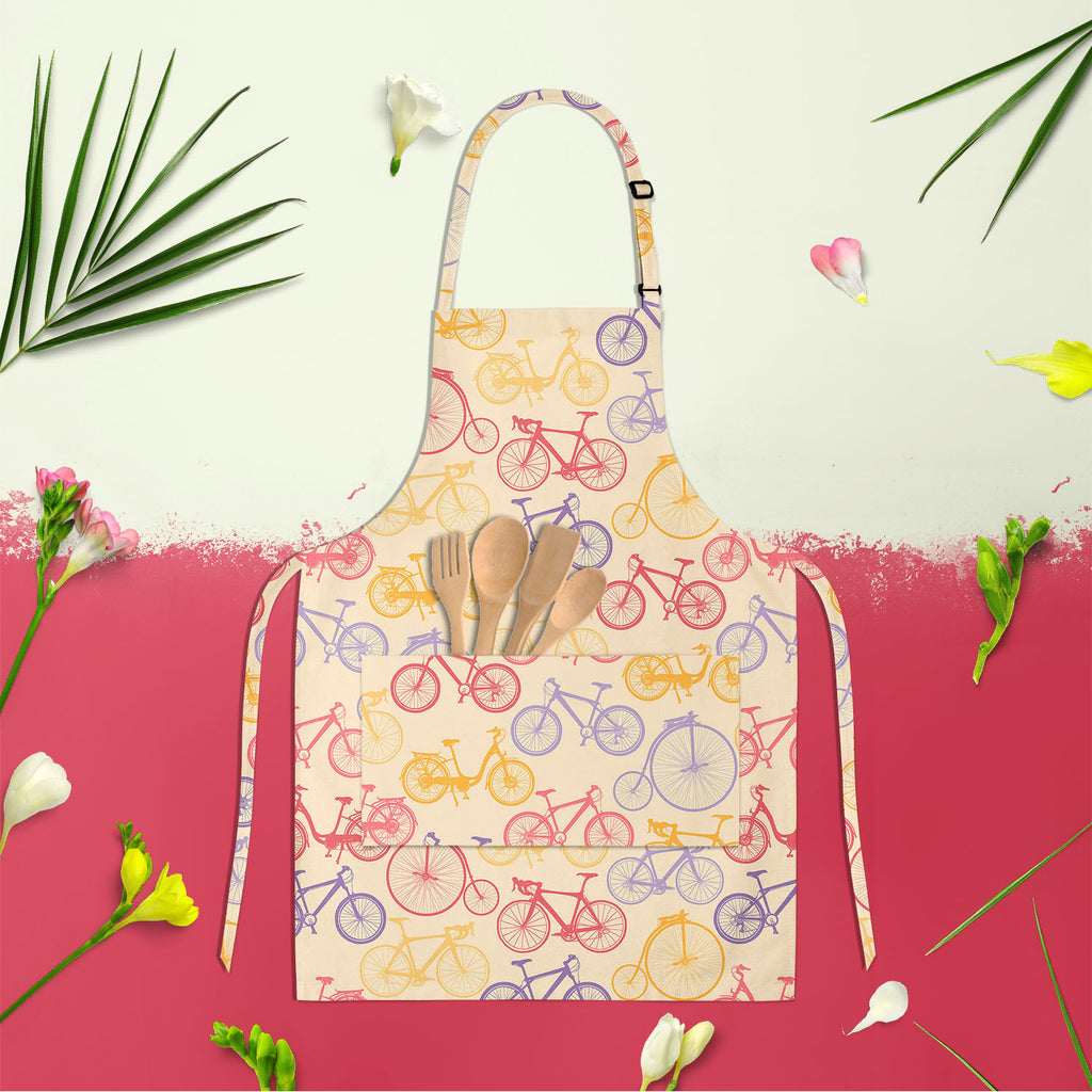 Biking Apron | Adjustable, Free Size & Waist Tiebacks-Aprons Neck to Knee-APR_NK_KN-IC 5007216 IC 5007216, Automobiles, Bikes, Cities, City Views, Digital, Digital Art, Graphic, Illustrations, Mountains, Nature, Patterns, Scenic, Signs, Signs and Symbols, Sports, Transportation, Travel, Vehicles, biking, apron, adjustable, free, size, waist, tiebacks, bicycle, pattern, background, bike, city, collection, cycle, design, ecological, element, endless, exercise, fitness, healthy, illustration, mountain, nobody,