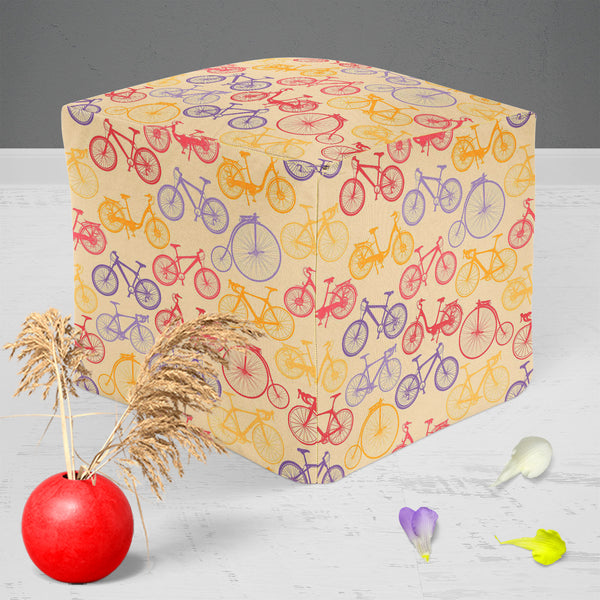 Biking Footstool Footrest Puffy Pouffe Ottoman Bean Bag | Canvas Fabric-Footstools-FST_CB_BN-IC 5007216 IC 5007216, Automobiles, Bikes, Cities, City Views, Digital, Digital Art, Graphic, Illustrations, Mountains, Nature, Patterns, Scenic, Signs, Signs and Symbols, Sports, Transportation, Travel, Vehicles, biking, puffy, pouffe, ottoman, footstool, footrest, bean, bag, canvas, fabric, bicycle, pattern, background, bike, city, collection, cycle, design, ecological, element, endless, exercise, fitness, healthy