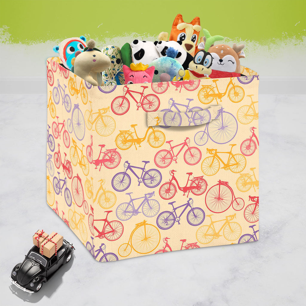Biking Foldable Open Storage Bin | Organizer Box, Toy Basket, Shelf Box, Laundry Bag | Canvas Fabric-Storage Bins-STR_BI_CB-IC 5007216 IC 5007216, Automobiles, Bikes, Cities, City Views, Digital, Digital Art, Graphic, Illustrations, Mountains, Nature, Patterns, Scenic, Signs, Signs and Symbols, Sports, Transportation, Travel, Vehicles, biking, foldable, open, storage, bin, organizer, box, toy, basket, shelf, laundry, bag, canvas, fabric, bicycle, pattern, background, bike, city, collection, cycle, design, e
