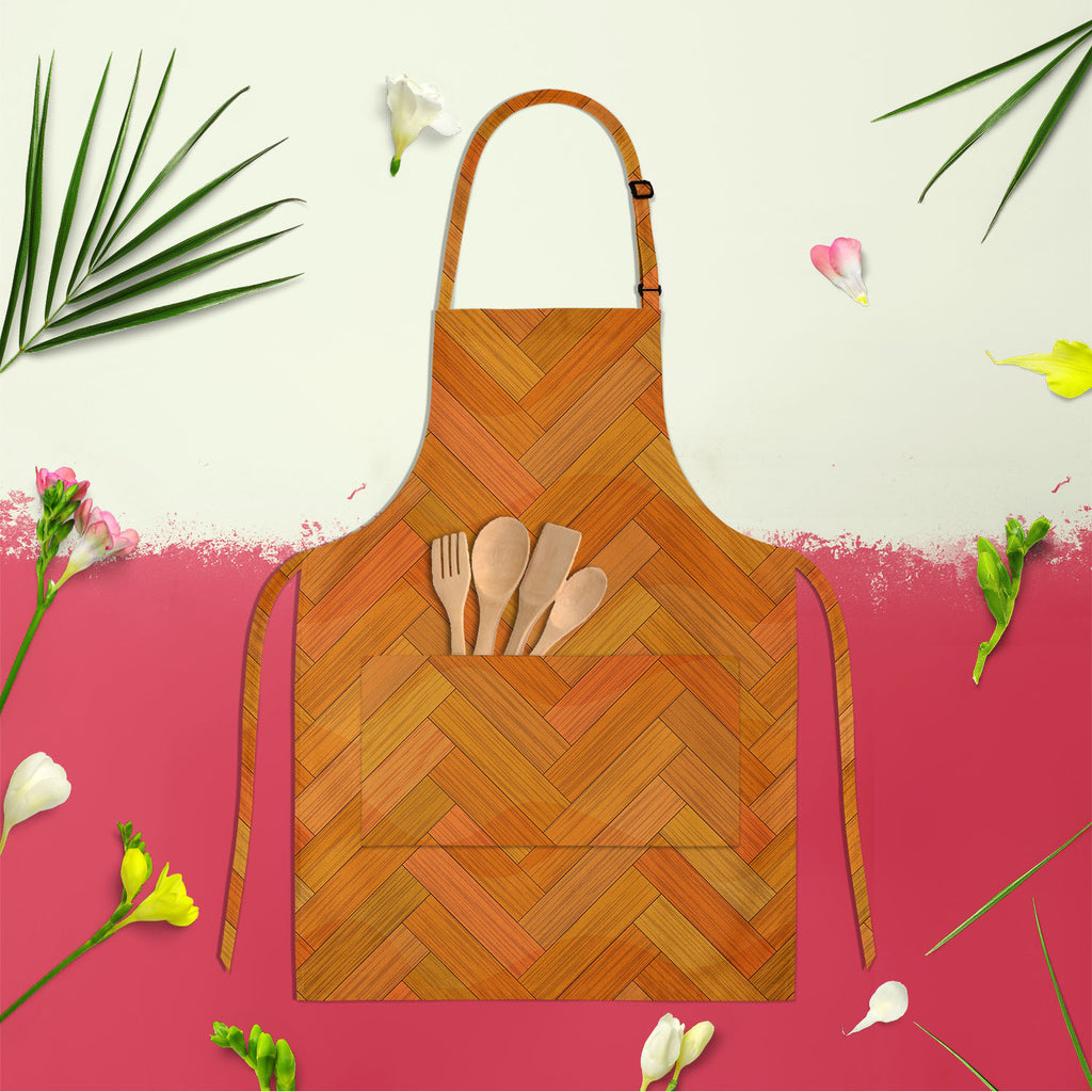 Texture Style Apron | Adjustable, Free Size & Waist Tiebacks-Aprons Neck to Knee-APR_NK_KN-IC 5007217 IC 5007217, Abstract Expressionism, Abstracts, Decorative, Illustrations, Nature, Patterns, Scenic, Semi Abstract, Signs, Signs and Symbols, Wooden, texture, style, apron, adjustable, free, size, waist, tiebacks, parquet, abstract, backdrop, background, board, brown, build, carpentry, cherry, clean, color, construction, dark, deck, decor, descriptive, design, detail, floor, flooring, hardwood, home, illustr