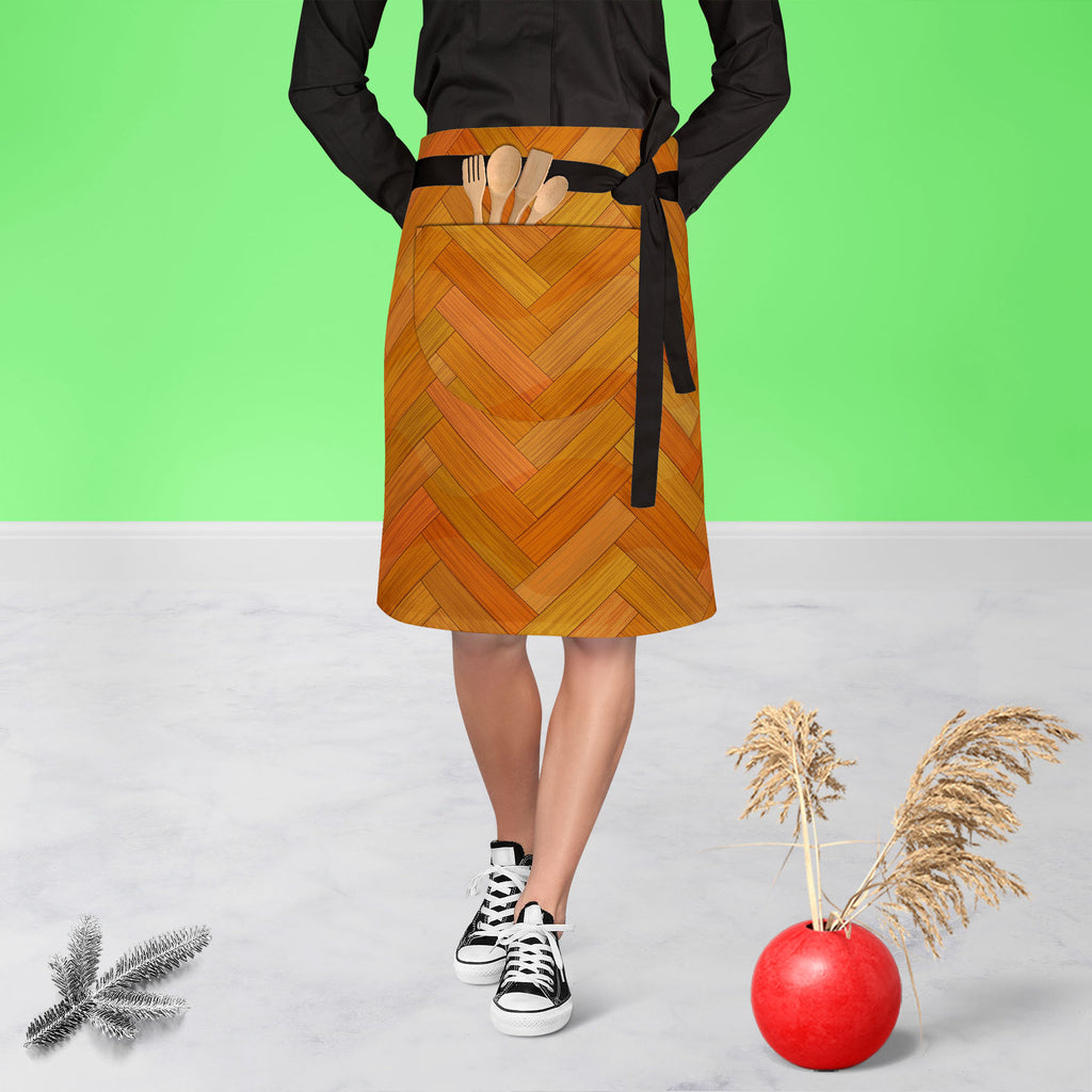 Texture Style Apron | Adjustable, Free Size & Waist Tiebacks-Apron Waist to Knee-APR_WS_KN-IC 5007217 IC 5007217, Abstract Expressionism, Abstracts, Decorative, Illustrations, Nature, Patterns, Scenic, Semi Abstract, Signs, Signs and Symbols, Wooden, texture, style, apron, adjustable, free, size, waist, tiebacks, parquet, abstract, backdrop, background, board, brown, build, carpentry, cherry, clean, color, construction, dark, deck, decor, descriptive, design, detail, floor, flooring, hardwood, home, illustr