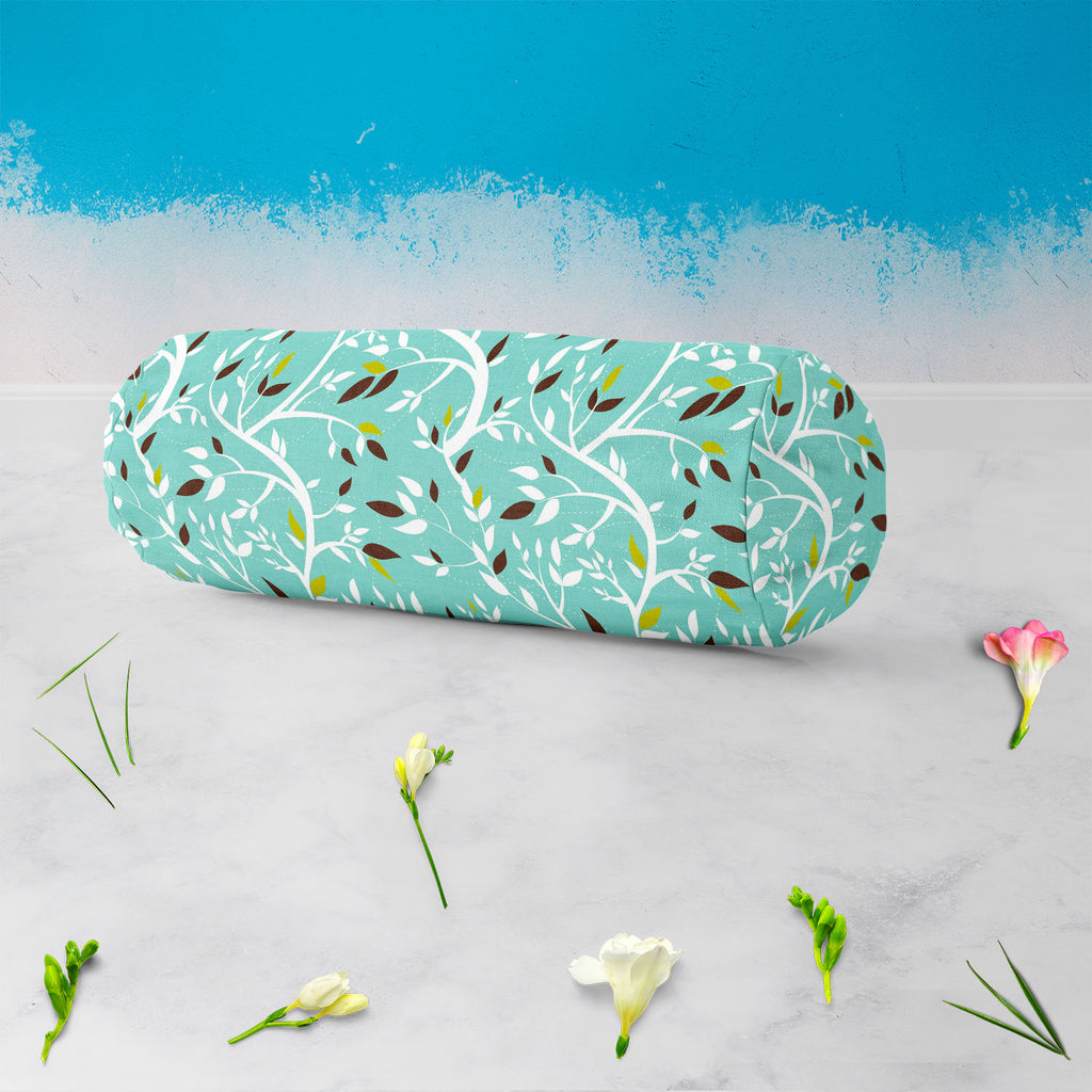 Branches Bolster Cover Booster Cases | Concealed Zipper Opening-Bolster Covers-BOL_CV_ZP-IC 5007218 IC 5007218, Abstract Expressionism, Abstracts, Ancient, Art and Paintings, Baroque, Botanical, Decorative, Digital, Digital Art, Floral, Flowers, Graphic, Historical, Illustrations, Medieval, Modern Art, Nature, Paintings, Patterns, Rococo, Scenic, Seasons, Semi Abstract, Signs, Signs and Symbols, Vintage, branches, bolster, cover, booster, cases, concealed, zipper, opening, pattern, abstract, art, background