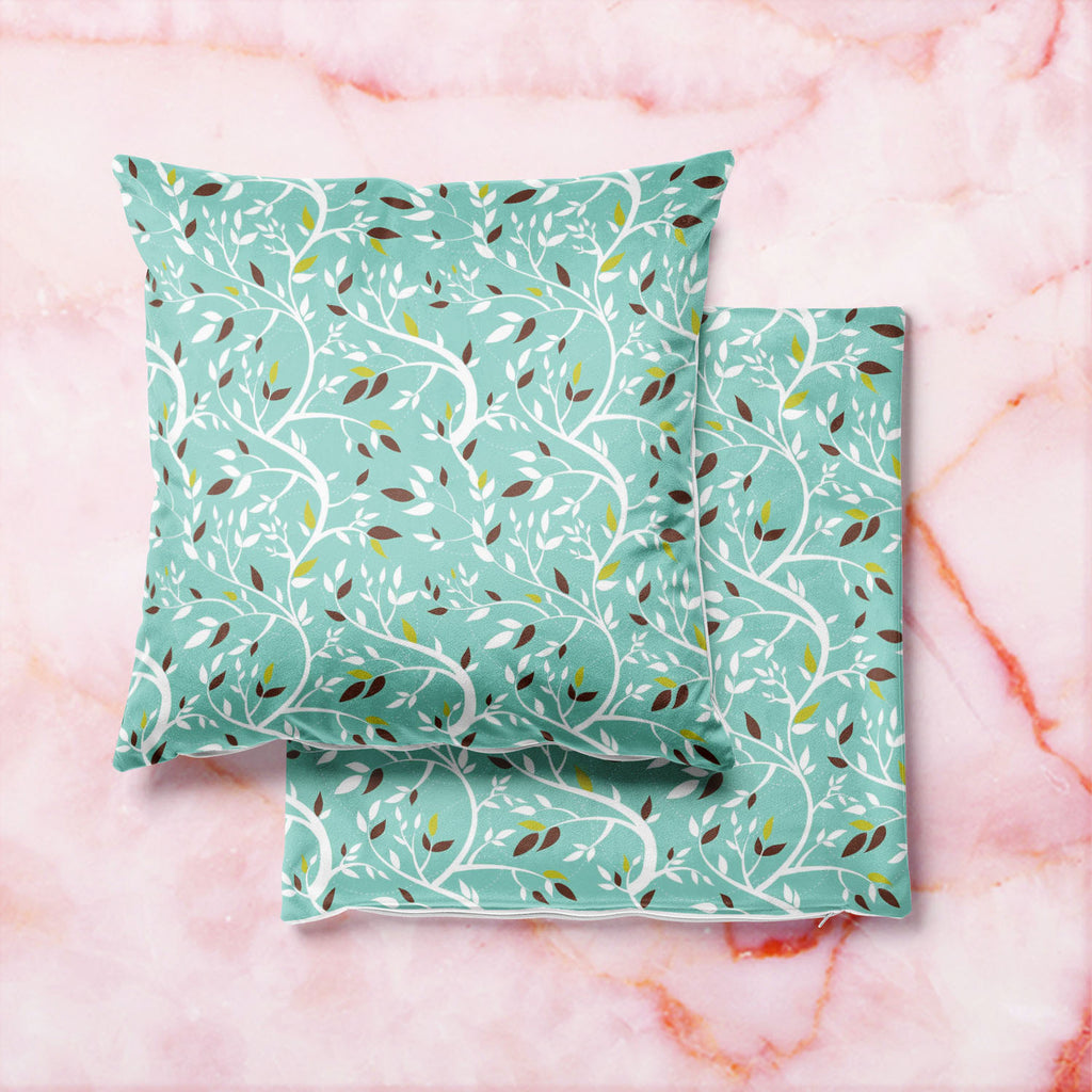 Branches Cushion Cover Throw Pillow-Cushion Covers-CUS_CV-IC 5007218 IC 5007218, Abstract Expressionism, Abstracts, Ancient, Art and Paintings, Baroque, Botanical, Decorative, Digital, Digital Art, Floral, Flowers, Graphic, Historical, Illustrations, Medieval, Modern Art, Nature, Paintings, Patterns, Rococo, Scenic, Seasons, Semi Abstract, Signs, Signs and Symbols, Vintage, branches, cushion, cover, throw, pillow, pattern, abstract, art, background, beautiful, beauty, blue, branch, classical, color, creativ