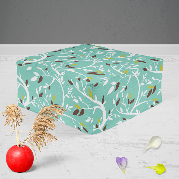 Branches Footstool Footrest Puffy Pouffe Ottoman Bean Bag | Canvas Fabric-Footstools-FST_CB_BN-IC 5007218 IC 5007218, Abstract Expressionism, Abstracts, Ancient, Art and Paintings, Baroque, Botanical, Decorative, Digital, Digital Art, Floral, Flowers, Graphic, Historical, Illustrations, Medieval, Modern Art, Nature, Paintings, Patterns, Rococo, Scenic, Seasons, Semi Abstract, Signs, Signs and Symbols, Vintage, branches, footstool, footrest, puffy, pouffe, ottoman, bean, bag, floor, cushion, pillow, canvas, 