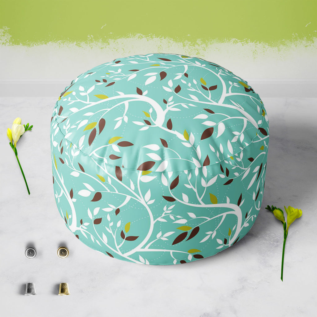Branches Footstool Footrest Puffy Pouffe Ottoman Bean Bag | Canvas Fabric-Footstools-FST_CB_BN-IC 5007218 IC 5007218, Abstract Expressionism, Abstracts, Ancient, Art and Paintings, Baroque, Botanical, Decorative, Digital, Digital Art, Floral, Flowers, Graphic, Historical, Illustrations, Medieval, Modern Art, Nature, Paintings, Patterns, Rococo, Scenic, Seasons, Semi Abstract, Signs, Signs and Symbols, Vintage, branches, footstool, footrest, puffy, pouffe, ottoman, bean, bag, canvas, fabric, pattern, abstrac