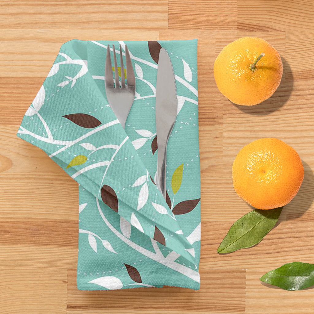 Branches Table Napkin-Table Napkins-NAP_TB-IC 5007218 IC 5007218, Abstract Expressionism, Abstracts, Ancient, Art and Paintings, Baroque, Botanical, Decorative, Digital, Digital Art, Floral, Flowers, Graphic, Historical, Illustrations, Medieval, Modern Art, Nature, Paintings, Patterns, Rococo, Scenic, Seasons, Semi Abstract, Signs, Signs and Symbols, Vintage, branches, table, napkin, pattern, abstract, art, background, beautiful, beauty, blue, branch, classical, color, creative, curve, decor, decoration, de