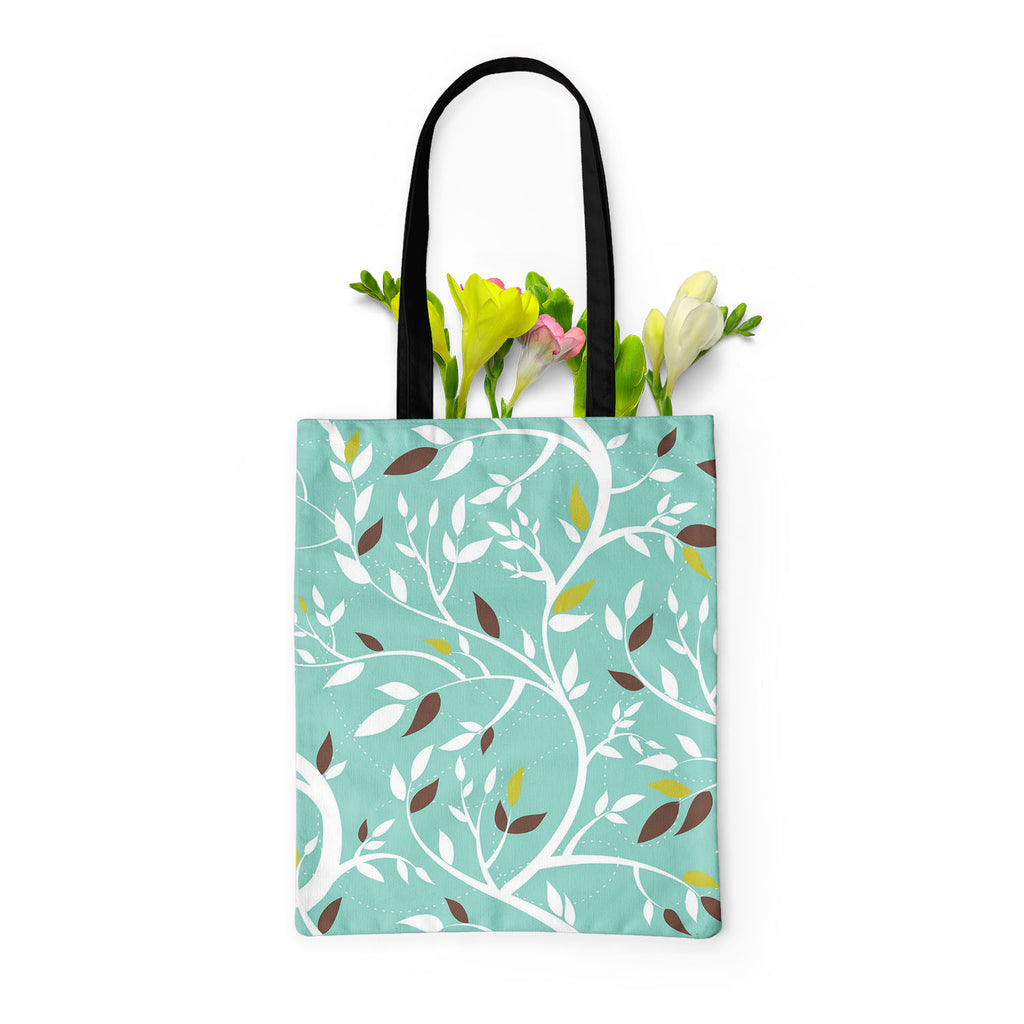 Branches Tote Bag Shoulder Purse | Multipurpose-Tote Bags Basic-TOT_FB_BS-IC 5007218 IC 5007218, Abstract Expressionism, Abstracts, Ancient, Art and Paintings, Baroque, Botanical, Decorative, Digital, Digital Art, Floral, Flowers, Graphic, Historical, Illustrations, Medieval, Modern Art, Nature, Paintings, Patterns, Rococo, Scenic, Seasons, Semi Abstract, Signs, Signs and Symbols, Vintage, branches, tote, bag, shoulder, purse, multipurpose, pattern, abstract, art, background, beautiful, beauty, blue, branch