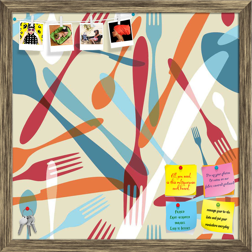 ArtzFolio Knife & Spoon Printed Bulletin Board Notice Pin Board Soft Board | Framed-Bulletin Boards Framed-AZSAO11076079BLB_FR_L-Image Code 5007219 Vishnu Image Folio Pvt Ltd, IC 5007219, ArtzFolio, Bulletin Boards Framed, Food & Beverage, Kids, Digital Art, knife, spoon, printed, bulletin, board, notice, pin, soft, framed, transparency, silverware, icons, seamless, pattern, background, fork, silhouettes, different, sizes, colors, pin up board, push pin board, extra large cork board, big pin board, notice b