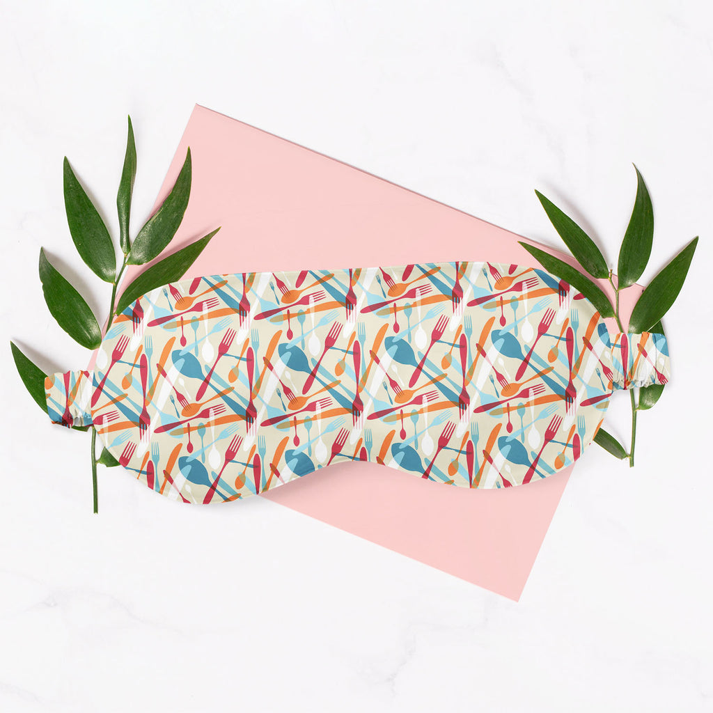 Knife & Spoon Sleeping Eye Pad Blackout Eye Cover | Soft Anti-Allergic Eco-Friendly Natural Mulberry Silk Fabric-Sleep Masks-MSK_SL_BS-IC 5007219 IC 5007219, Abstract Expressionism, Abstracts, Beverage, Cuisine, Food, Food and Beverage, Food and Drink, Icons, Illustrations, Kitchen, Patterns, Semi Abstract, Signs and Symbols, Symbols, knife, spoon, sleeping, eye, pad, blackout, cover, soft, anti-allergic, eco-friendly, natural, satin, silk, fabric, pattern, bistro, seamless, abstract, background, cafe, card