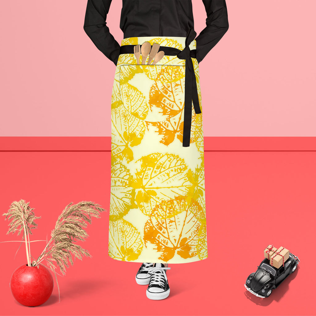 Leaves Apron | Adjustable, Free Size & Waist Tiebacks-Aprons Waist to Feet-APR_WS_FT-IC 5007220 IC 5007220, Ancient, Botanical, Floral, Flowers, Historical, Medieval, Nature, Patterns, Retro, Scenic, Vintage, Watercolour, leaves, apron, adjustable, free, size, waist, tiebacks, pattern, watercolor, autumn, background, beautiful, childish, color, colorful, colours, cool, cute, doodle, fall, flora, flower, garden, grass, green, insect, leaf, mixed, pastel, red, seamless, tender, textile, texture, vivid, water,