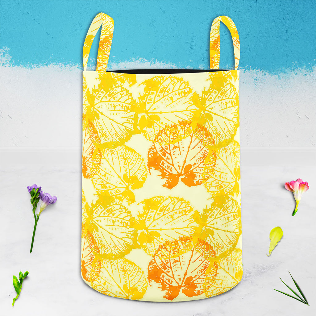 Leaves Foldable Open Storage Bin | Organizer Box, Toy Basket, Shelf Box, Laundry Bag | Canvas Fabric-Storage Bins-STR_BI_CB-IC 5007220 IC 5007220, Ancient, Botanical, Floral, Flowers, Historical, Medieval, Nature, Patterns, Retro, Scenic, Vintage, Watercolour, leaves, foldable, open, storage, bin, organizer, box, toy, basket, shelf, laundry, bag, canvas, fabric, pattern, watercolor, autumn, background, beautiful, childish, color, colorful, colours, cool, cute, doodle, fall, flora, flower, garden, grass, gre