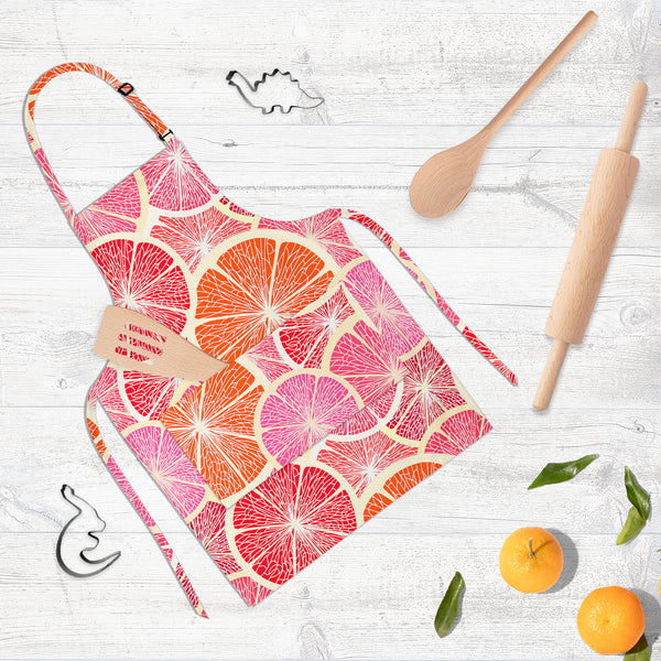 Grapefruit Apron | Adjustable, Free Size & Waist Tiebacks-Aprons Neck to Knee-APR_NK_KN-IC 5007221 IC 5007221, Art and Paintings, Digital, Digital Art, Drawing, Fruit and Vegetable, Fruits, Graphic, Illustrations, Patterns, Signs, Signs and Symbols, Tropical, grapefruit, full-length, neck, to, knee, apron, poly-cotton, fabric, adjustable, buckle, waist, tiebacks, wallpaper, pattern, seamless, fruit, art, background, beautiful, card, citrus, clipart, colorful, concept, continuous, creative, curves, design, e