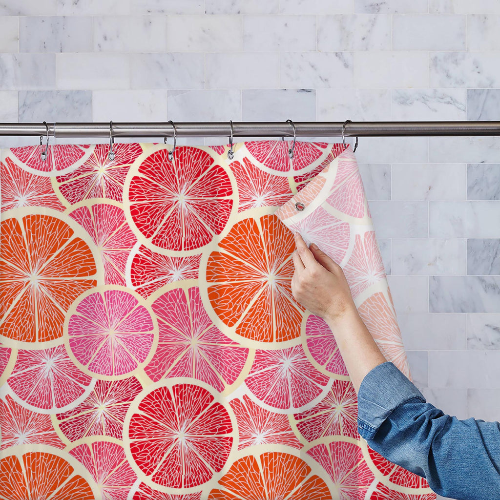 Grapefruit Washable Waterproof Shower Curtain-Shower Curtains-CUR_SH-IC 5007221 IC 5007221, Art and Paintings, Digital, Digital Art, Drawing, Fruit and Vegetable, Fruits, Graphic, Illustrations, Patterns, Signs, Signs and Symbols, Tropical, grapefruit, washable, waterproof, shower, curtain, wallpaper, pattern, seamless, fruit, art, background, beautiful, card, citrus, clipart, colorful, concept, continuous, creative, curves, design, editable, fold, group, illustration, infinity, long, many, ornament, outlin