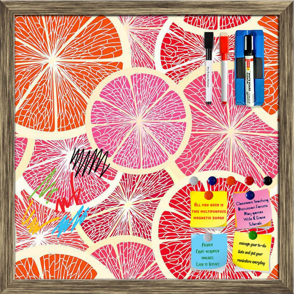 Grapefruit Framed Magnetic Dry Erase Board | Combo with Magnet Buttons & Markers-Magnetic Boards Framed-MGB_FR-IC 5007221 IC 5007221, Art and Paintings, Digital, Digital Art, Drawing, Fruit and Vegetable, Fruits, Graphic, Illustrations, Patterns, Signs, Signs and Symbols, Tropical, grapefruit, framed, magnetic, dry, erase, board, printed, whiteboard, with, 4, magnets, 2, markers, 1, duster, wallpaper, pattern, seamless, fruit, art, background, beautiful, card, citrus, clipart, colorful, concept, continuous,