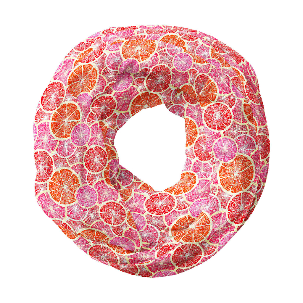 Grapefruit Printed Wraparound Infinity Loop Scarf | Girls & Women | Soft Poly Fabric-Scarfs Infinity Loop-SCF_FB_LP-IC 5007221 IC 5007221, Art and Paintings, Digital, Digital Art, Drawing, Fruit and Vegetable, Fruits, Graphic, Illustrations, Patterns, Signs, Signs and Symbols, Tropical, grapefruit, printed, wraparound, infinity, loop, scarf, girls, women, soft, poly, fabric, wallpaper, pattern, seamless, fruit, art, background, beautiful, card, citrus, clipart, colorful, concept, continuous, creative, curve