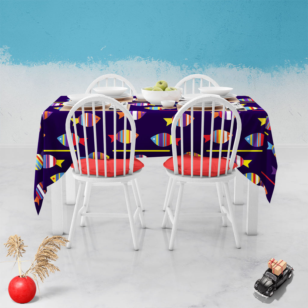 Colourful Fishes Table Cloth Cover-Table Covers-CVR_TB_NR-IC 5007222 IC 5007222, Animals, Animated Cartoons, Art and Paintings, Baby, Birds, Caricature, Cartoons, Children, Decorative, Digital, Digital Art, Fantasy, Graphic, Illustrations, Kids, Nature, Paintings, Patterns, Scenic, Signs, Signs and Symbols, colourful, fishes, table, cloth, cover, fish, pattern, cartoon, animal, aquarium, aquatic, background, beautiful, blue, child, childish, cute, decor, decorated, deep, design, dive, exotic, fabric, fauna,