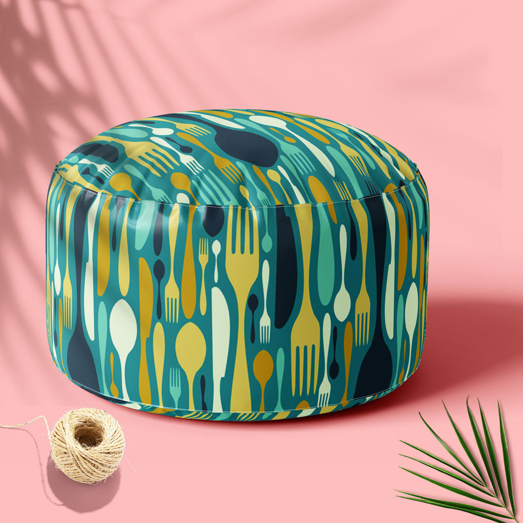 Cutlery Footstool Footrest Puffy Pouffe Ottoman Bean Bag | Canvas Fabric-Footstools-FST_CB_BN-IC 5007224 IC 5007224, Abstract Expressionism, Abstracts, Beverage, Cuisine, Food, Food and Beverage, Food and Drink, Icons, Illustrations, Kitchen, Patterns, Semi Abstract, Signs and Symbols, Symbols, cutlery, footstool, footrest, puffy, pouffe, ottoman, bean, bag, canvas, fabric, abstract, background, bistro, blue, cafe, card, celebrate, celebration, collection, cook, cooking, decoration, dining, dinner, eat, equ