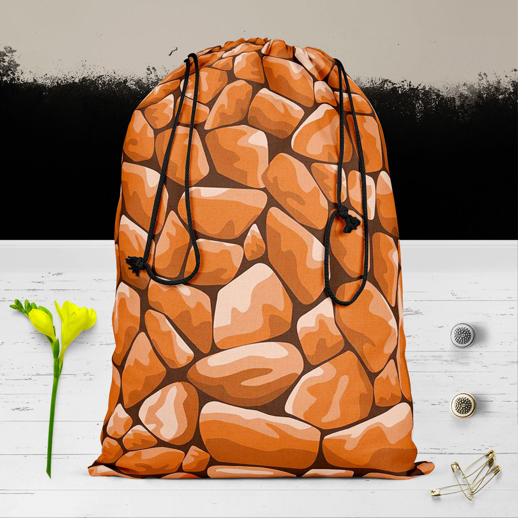 Abstract Décor Reusable Sack Bag | Bag for Gym, Storage, Vegetable & Travel-Drawstring Sack Bags-SCK_FB_DS-IC 5007225 IC 5007225, Abstract Expressionism, Abstracts, Architecture, Black and White, Digital, Digital Art, Graphic, Illustrations, Marble and Stone, Nature, Patterns, Retro, Scenic, Semi Abstract, Signs, Signs and Symbols, Solid, White, abstract, décor, reusable, sack, bag, for, gym, storage, vegetable, travel, stones, ashlar, backdrop, background, block, brick, brown, building, cement, cobblestone