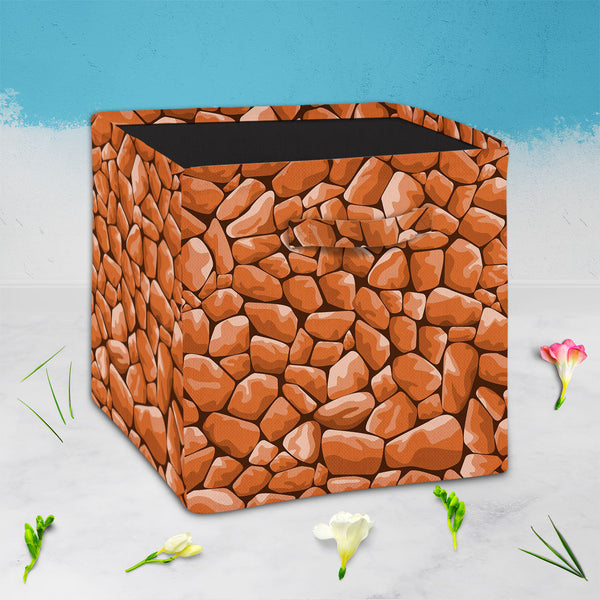 Abstract Décor Foldable Open Storage Bin | Organizer Box, Toy Basket, Shelf Box, Laundry Bag | Canvas Fabric-Storage Bins-STR_BI_CB-IC 5007225 IC 5007225, Abstract Expressionism, Abstracts, Architecture, Black and White, Digital, Digital Art, Graphic, Illustrations, Marble and Stone, Nature, Patterns, Retro, Scenic, Semi Abstract, Signs, Signs and Symbols, Solid, White, abstract, décor, foldable, open, storage, bin, organizer, box, toy, basket, shelf, laundry, bag, canvas, fabric, stones, ashlar, backdrop, 