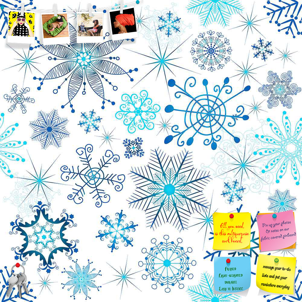 ArtzFolio Christmas Snowflakes Printed Bulletin Board Notice Pin Board Soft Board | Frameless-Bulletin Boards Frameless-AZSAO11545945BLB_FL_L-Image Code 5007226 Vishnu Image Folio Pvt Ltd, IC 5007226, ArtzFolio, Bulletin Boards Frameless, Abstract, Digital Art, christmas, snowflakes, printed, bulletin, board, notice, pin, soft, frameless, seamless, white, pattern, blue, vector, pin up board, push pin board, extra large cork board, big pin board, notice board, small bulletin board, cork board, wall notice bo