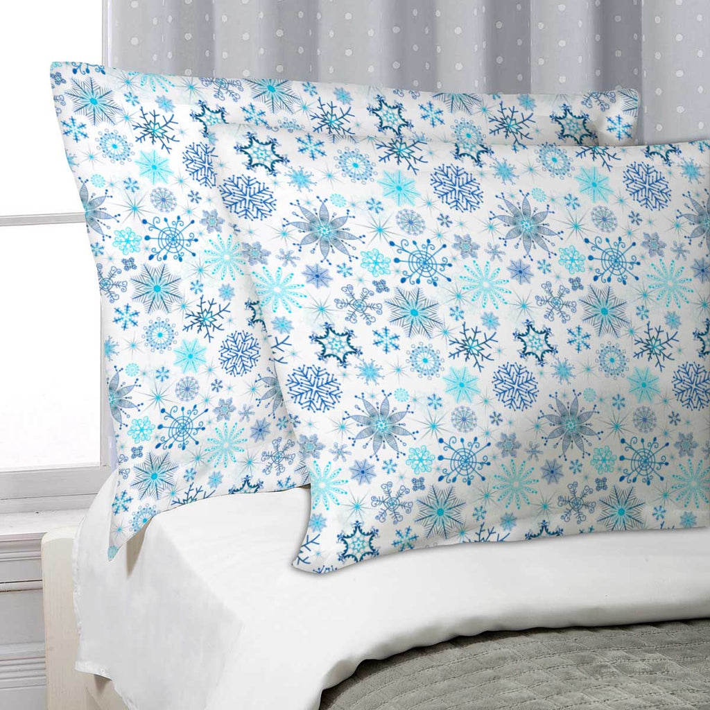 ArtzFolio Christmas Snowflakes Pillow Cover Case-Pillow Cases-AZHFR11545945PIL_CV_L-Image Code 5007226 Vishnu Image Folio Pvt Ltd, IC 5007226, ArtzFolio, Pillow Cases, Abstract, Digital Art, christmas, snowflakes, pillow, cover, case, seamless, white, pattern, blue, vector, pillow cover, pillow case cover, linen pillow cover, printed pillow cover, pillow for bedroom, living room pillow covers, standard pillow case covers, pitaara box, throw pillow cover, 2 pcs satin pillow cover set, pillow covers 27x18, de
