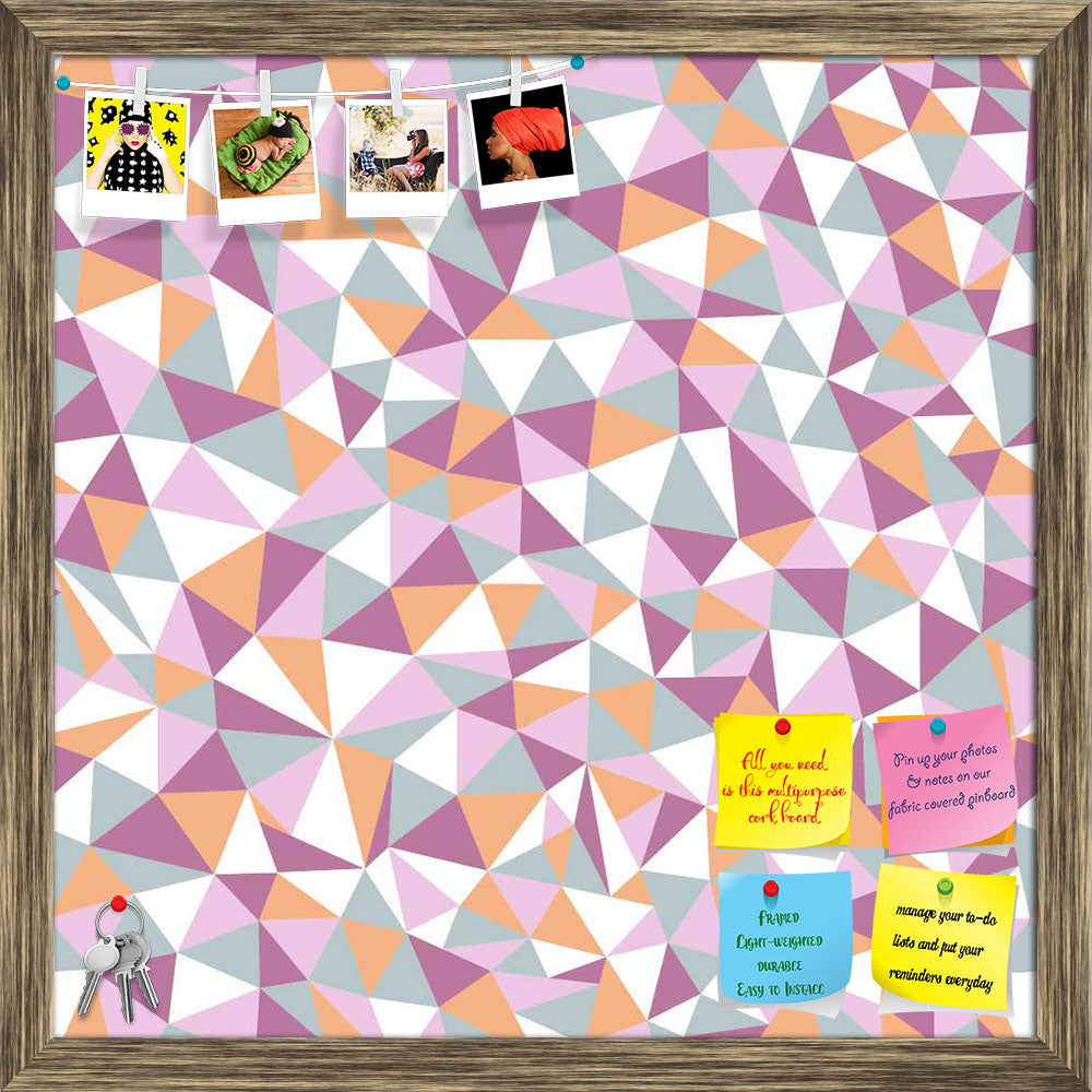 ArtzFolio Mosaic Triangles Printed Bulletin Board Notice Pin Board Soft Board | Framed-Bulletin Boards Framed-AZSAO11662754BLB_FR_L-Image Code 5007228 Vishnu Image Folio Pvt Ltd, IC 5007228, ArtzFolio, Bulletin Boards Framed, Abstract, Digital Art, mosaic, triangles, printed, bulletin, board, notice, pin, soft, framed, seamless, texture, endless, pattern, pin up board, push pin board, extra large cork board, big pin board, notice board, small bulletin board, cork board, wall notice board, giant cork board, 