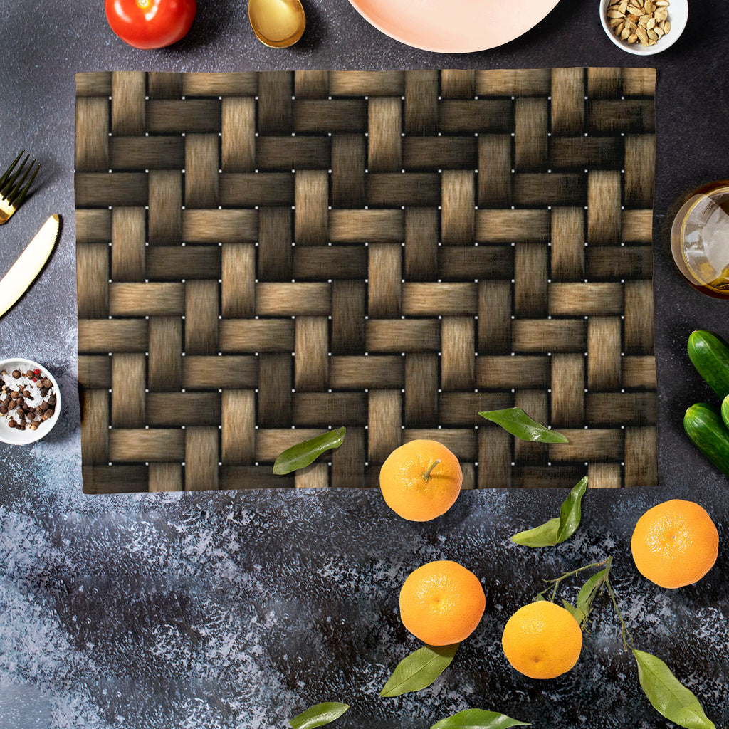 Basket Table Mat Placemat-Table Place Mats Fabric-MAT_TB-IC 5007230 IC 5007230, Abstract Expressionism, Abstracts, Culture, Ethnic, Nature, Patterns, Retro, Scenic, Semi Abstract, Signs, Signs and Symbols, Traditional, Tribal, World Culture, basket, table, mat, placemat, texture, textile, seamless, bamboo, textil, design, fabric, abstract, backdrop, backgrounds, burlap, closeup, color, colorful, decor, decoration, detail, fiber, knitting, light, macro, material, mesh, natural, old, organic, pattern, rough, 