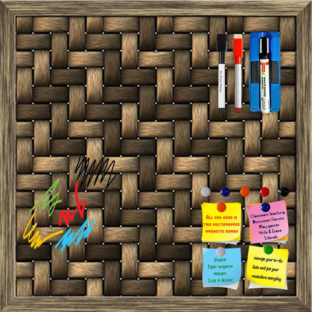Basket Framed Magnetic Dry Erase Board | Combo with Magnet Buttons & Markers-Magnetic Boards Framed-MGB_FR-IC 5007230 IC 5007230, Abstract Expressionism, Abstracts, Culture, Ethnic, Nature, Patterns, Retro, Scenic, Semi Abstract, Signs, Signs and Symbols, Traditional, Tribal, World Culture, basket, framed, magnetic, dry, erase, board, printed, whiteboard, with, 4, magnets, 2, markers, 1, duster, texture, textile, seamless, bamboo, textil, design, fabric, abstract, backdrop, backgrounds, burlap, closeup, col