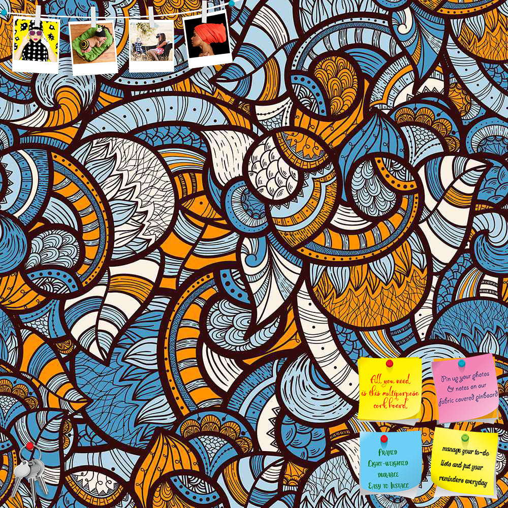 ArtzFolio Ethnic Doodle Printed Bulletin Board Notice Pin Board Soft Board | Frameless-Bulletin Boards Frameless-AZSAO11814998BLB_FL_L-Image Code 5007231 Vishnu Image Folio Pvt Ltd, IC 5007231, ArtzFolio, Bulletin Boards Frameless, Abstract, Digital Art, ethnic, doodle, printed, bulletin, board, notice, pin, soft, frameless, vector, seamless, bright, floral, pattern, pin up board, push pin board, extra large cork board, big pin board, notice board, small bulletin board, cork board, wall notice board, giant 