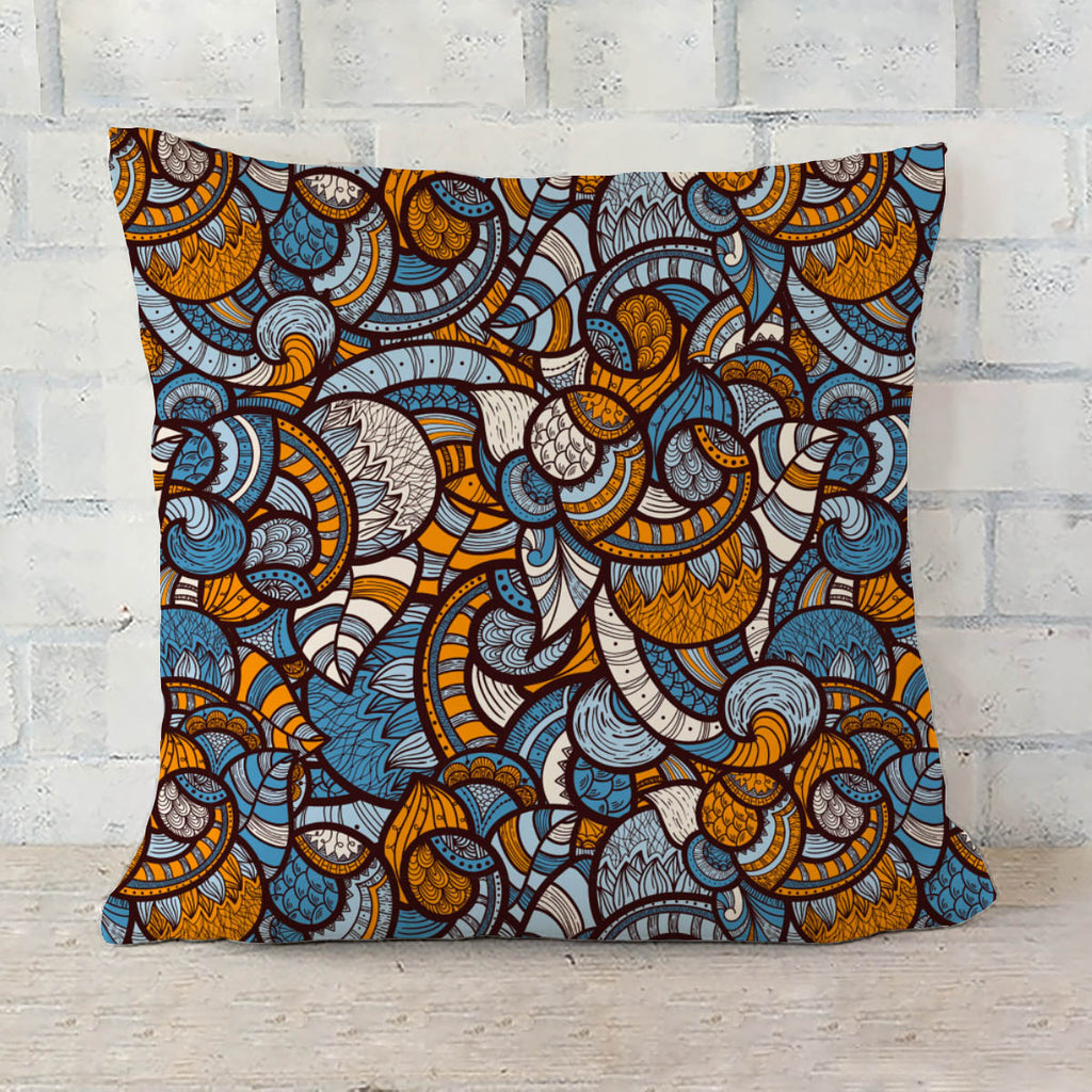 ArtzFolio Ethnic Doodle Cushion Cover Throw Pillow-Cushion Covers-AZHFR11814998CUS_CV_L-Image Code 5007231 Vishnu Image Folio Pvt Ltd, IC 5007231, ArtzFolio, Cushion Covers, Abstract, Digital Art, ethnic, doodle, cushion, cover, throw, pillow, vector, seamless, bright, floral, pattern, sofa throws, single throw pillow, zippered throw pillow cover, satin pillow cover, throw pillow, cushion cover only, cushion cover, pillow cover for sofa, pitaara box, throw cushion, kids cushion cover, square cushion cover, 