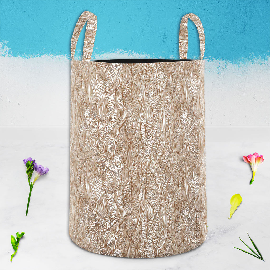 Background Waves D1 Foldable Open Storage Bin | Organizer Box, Toy Basket, Shelf Box, Laundry Bag | Canvas Fabric-Storage Bins-STR_BI_CB-IC 5007233 IC 5007233, Abstract Expressionism, Abstracts, Art and Paintings, Digital, Digital Art, Fashion, Graphic, Modern Art, Nature, Patterns, Retro, Scenic, Semi Abstract, Signs, Signs and Symbols, background, waves, d1, foldable, open, storage, bin, organizer, box, toy, basket, shelf, laundry, bag, canvas, fabric, texture, pattern, modern, seamless, wall, muster, hai