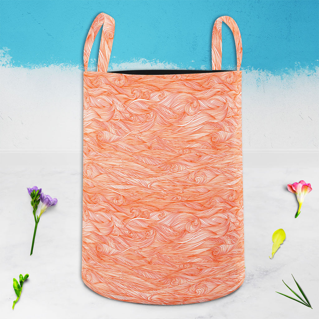 Background Waves D2 Foldable Open Storage Bin | Organizer Box, Toy Basket, Shelf Box, Laundry Bag | Canvas Fabric-Storage Bins-STR_BI_CB-IC 5007234 IC 5007234, Abstract Expressionism, Abstracts, Art and Paintings, Digital, Digital Art, Fashion, Graphic, Modern Art, Nature, Patterns, Retro, Scenic, Semi Abstract, Signs, Signs and Symbols, background, waves, d2, foldable, open, storage, bin, organizer, box, toy, basket, shelf, laundry, bag, canvas, fabric, abstract, art, banner, color, decor, decoration, desi