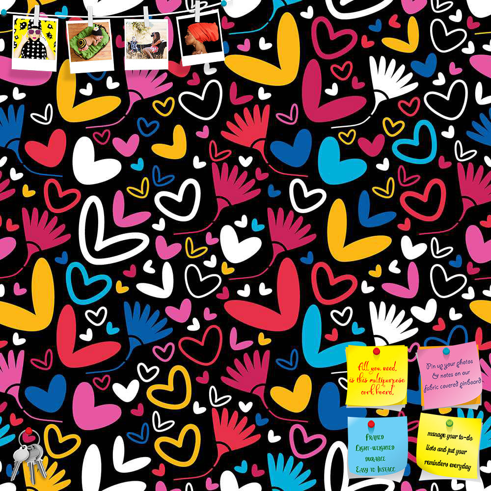 ArtzFolio Hearts & Flowers Printed Bulletin Board Notice Pin Board Soft Board | Frameless-Bulletin Boards Frameless-AZSAO11936996BLB_FL_L-Image Code 5007235 Vishnu Image Folio Pvt Ltd, IC 5007235, ArtzFolio, Bulletin Boards Frameless, Love, Kids, Digital Art, hearts, flowers, printed, bulletin, board, notice, pin, soft, frameless, seamless, pattern, pin up board, push pin board, extra large cork board, big pin board, notice board, small bulletin board, cork board, wall notice board, giant cork board, bullet