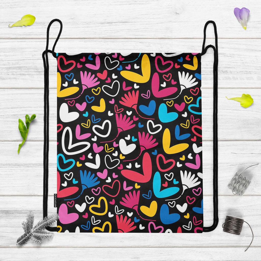 Hearts & Flowers Backpack for Students | College & Travel Bag-Backpacks-BPK_FB_DS-IC 5007235 IC 5007235, Abstract Expressionism, Abstracts, Art and Paintings, Black and White, Botanical, Decorative, Digital, Digital Art, Drawing, Floral, Flowers, Graphic, Hearts, Holidays, Illustrations, Love, Nature, Paintings, Patterns, Romance, Semi Abstract, Signs, Signs and Symbols, Symbols, White, backpack, for, students, college, travel, bag, pattern, abstract, amour, art, backdrop, background, card, celebration, col