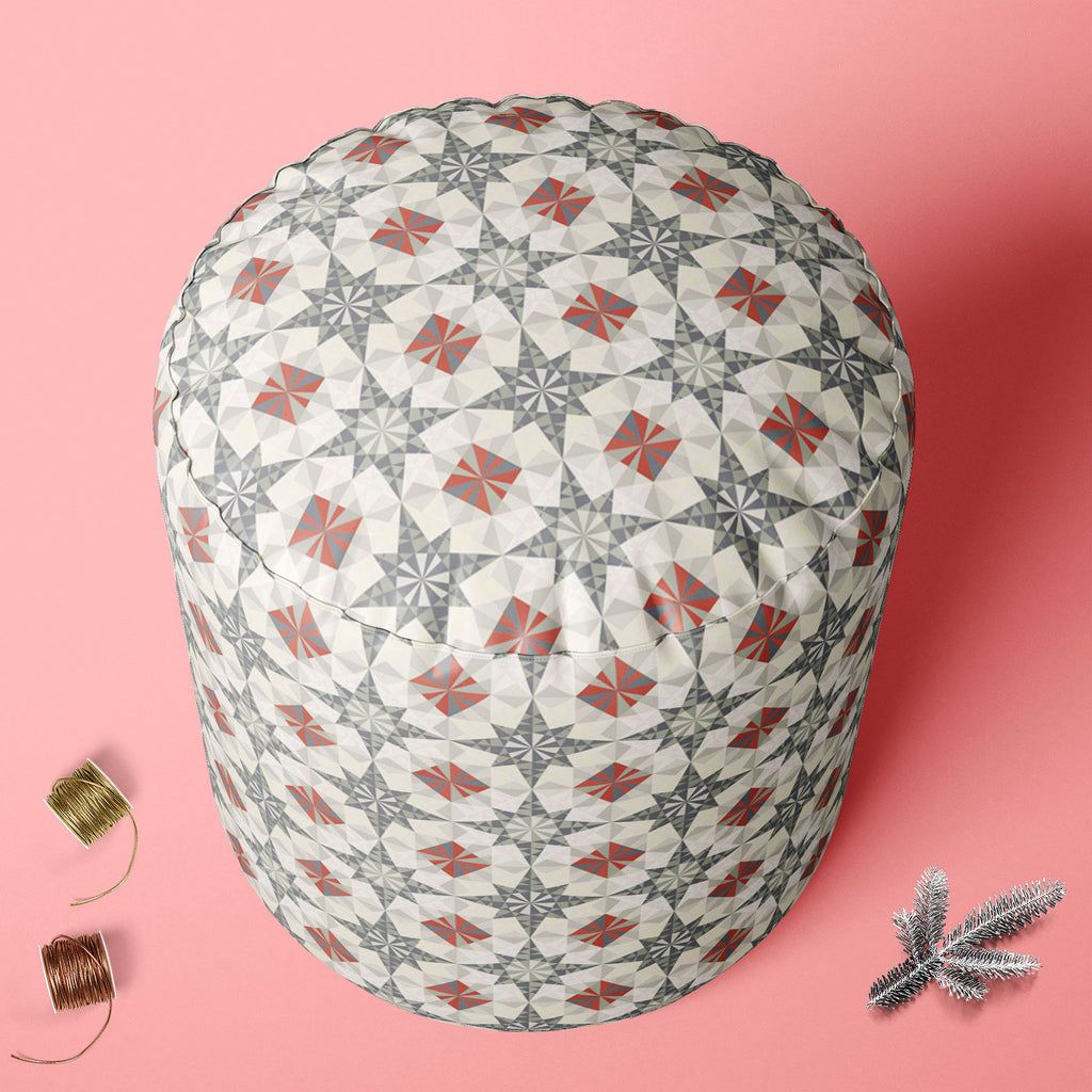 Pastel Geometry Footstool Footrest Puffy Pouffe Ottoman Bean Bag | Canvas Fabric-Footstools-FST_CB_BN-IC 5007236 IC 5007236, Abstract Expressionism, Abstracts, Ancient, Diamond, Geometric, Geometric Abstraction, Historical, Illustrations, Medieval, Patterns, Retro, Semi Abstract, Signs, Signs and Symbols, Triangles, Vintage, pastel, geometry, footstool, footrest, puffy, pouffe, ottoman, bean, bag, canvas, fabric, abstract, backdrop, background, design, diagonal, gray, ornament, pattern, print, red, repeatin