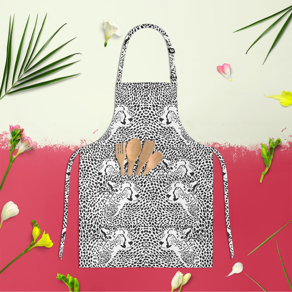 Cheetah Apron | Adjustable, Free Size & Waist Tiebacks-Aprons Neck to Knee-APR_NK_KN-IC 5007237 IC 5007237, Abstract Expressionism, Abstracts, Animals, Digital, Digital Art, Drawing, Graphic, Illustrations, Patterns, Semi Abstract, Signs, Signs and Symbols, cheetah, apron, adjustable, free, size, waist, tiebacks, pattern, abstract, animal, background, design, elegance, illustration, material, print, repetition, seamless, texture, tiling, wallpaper, artzfolio, kitchen apron, white apron, kids apron, cooking 