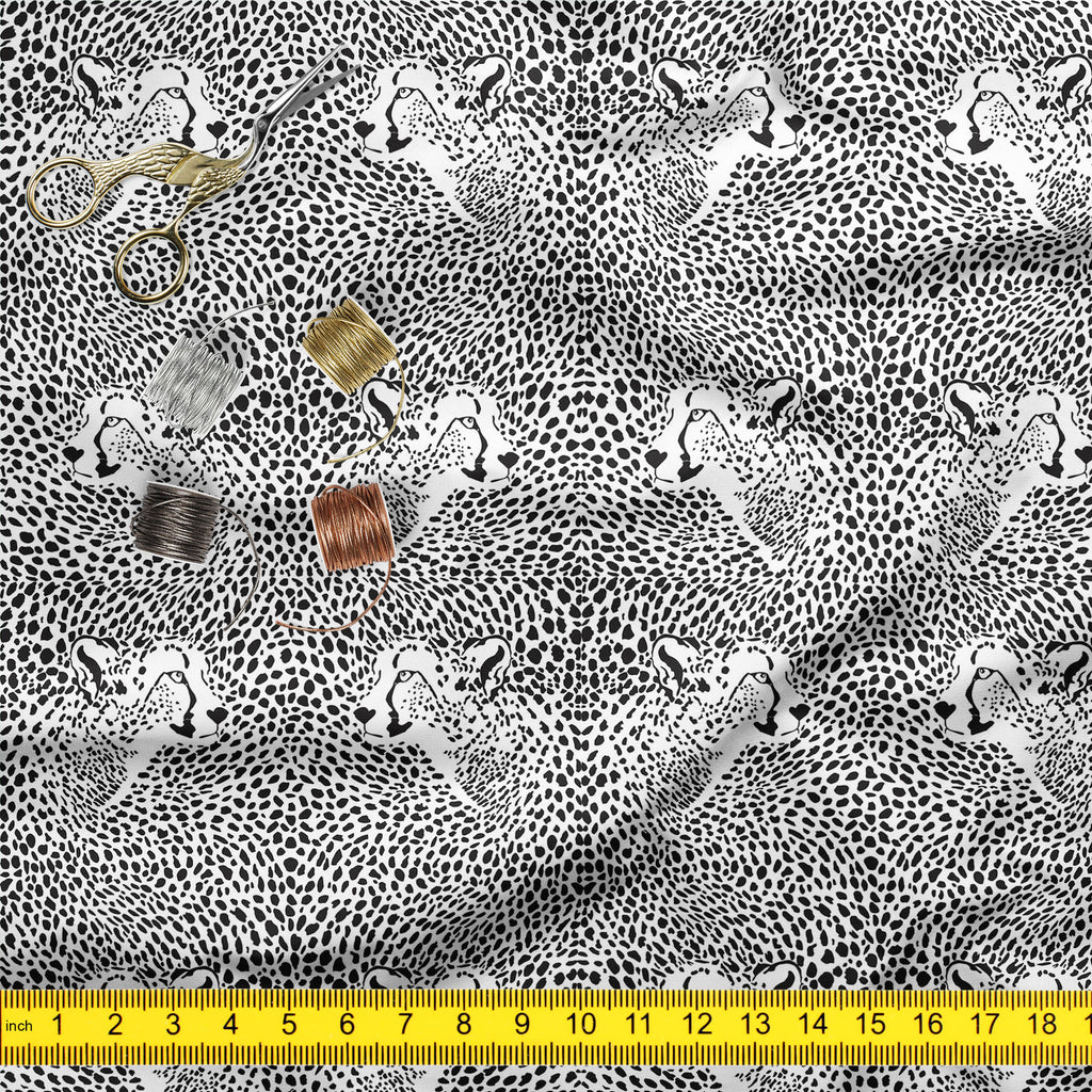 Cheetah Upholstery Fabric by Metre | For Sofa, Curtains, Cushions, Furnishing, Craft, Dress Material-Upholstery Fabrics-FAB_RW-IC 5007237 IC 5007237, Abstract Expressionism, Abstracts, Animals, Digital, Digital Art, Drawing, Graphic, Illustrations, Patterns, Semi Abstract, Signs, Signs and Symbols, cheetah, upholstery, fabric, by, metre, for, sofa, curtains, cushions, furnishing, craft, dress, material, pattern, abstract, animal, background, design, elegance, illustration, print, repetition, seamless, textu