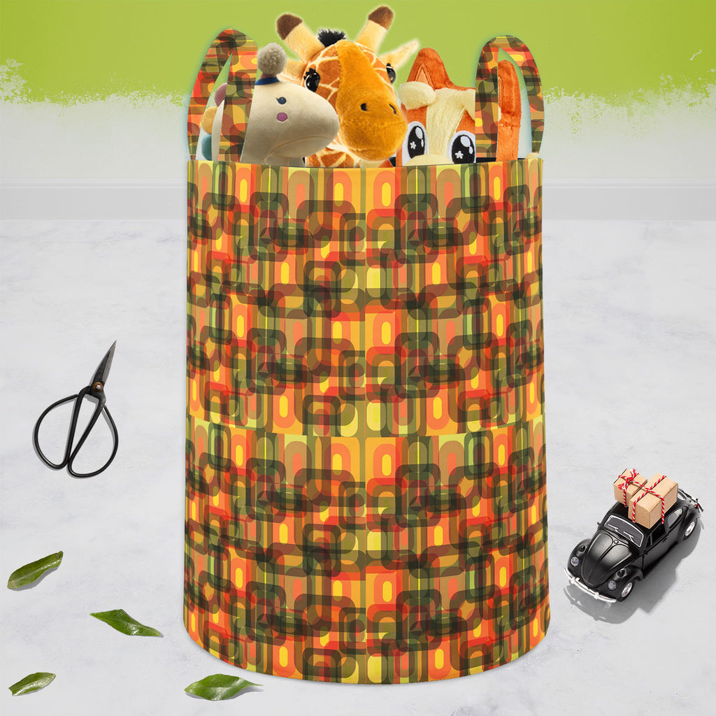 Thoughtful Design D1 Foldable Open Storage Bin | Organizer Box, Toy Basket, Shelf Box, Laundry Bag | Canvas Fabric-Storage Bins-STR_BI_CB-IC 5007238 IC 5007238, Abstract Expressionism, Abstracts, Black, Black and White, Digital, Digital Art, Graphic, Illustrations, Modern Art, Patterns, Semi Abstract, Signs, Signs and Symbols, Surrealism, thoughtful, design, d1, foldable, open, storage, bin, organizer, box, toy, basket, shelf, laundry, bag, canvas, fabric, abstract, backdrop, background, beautiful, cd, colo