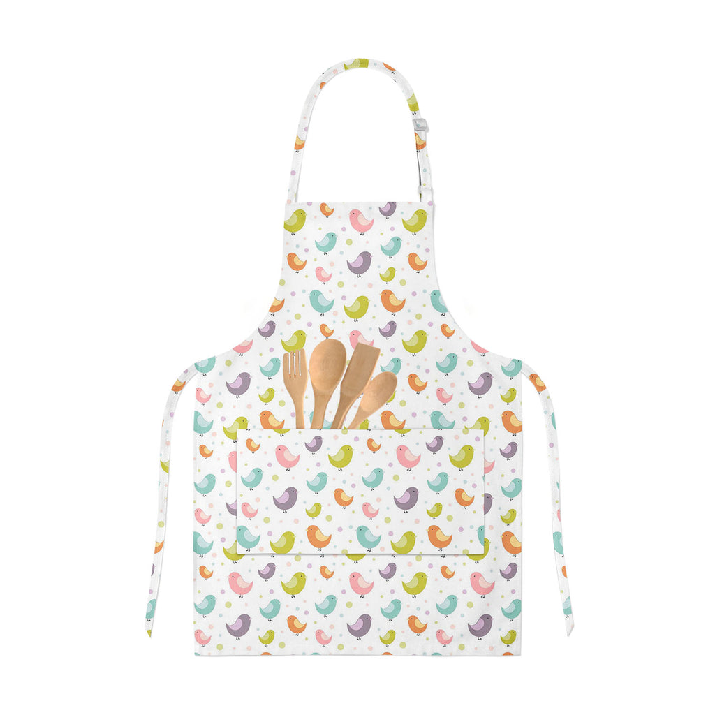Colorful Birds Apron | Adjustable, Free Size & Waist Tiebacks-Aprons Neck to Knee-APR_NK_KN-IC 5007240 IC 5007240, Abstract Expressionism, Abstracts, Ancient, Animals, Animated Cartoons, Art and Paintings, Birds, Caricature, Cartoons, Decorative, Digital, Digital Art, Drawing, Graphic, Historical, Holidays, Illustrations, Love, Medieval, Modern Art, Patterns, Retro, Romance, Seasons, Semi Abstract, Signs, Signs and Symbols, Vintage, Wedding, colorful, apron, adjustable, free, size, waist, tiebacks, textile,