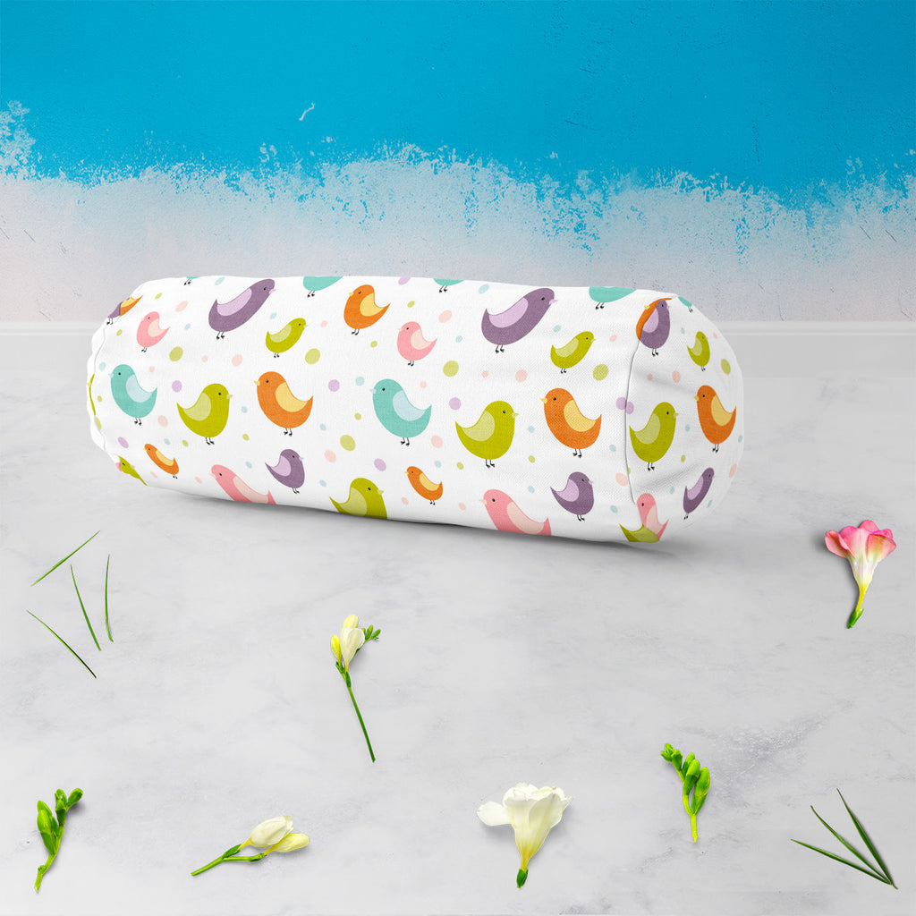 Colorful Birds D1 Bolster Cover Booster Cases | Concealed Zipper Opening-Bolster Covers-BOL_CV_ZP-IC 5007240 IC 5007240, Abstract Expressionism, Abstracts, Ancient, Animals, Animated Cartoons, Art and Paintings, Birds, Caricature, Cartoons, Decorative, Digital, Digital Art, Drawing, Graphic, Historical, Holidays, Illustrations, Love, Medieval, Modern Art, Patterns, Retro, Romance, Seasons, Semi Abstract, Signs, Signs and Symbols, Vintage, Wedding, colorful, d1, bolster, cover, booster, cases, concealed, zip