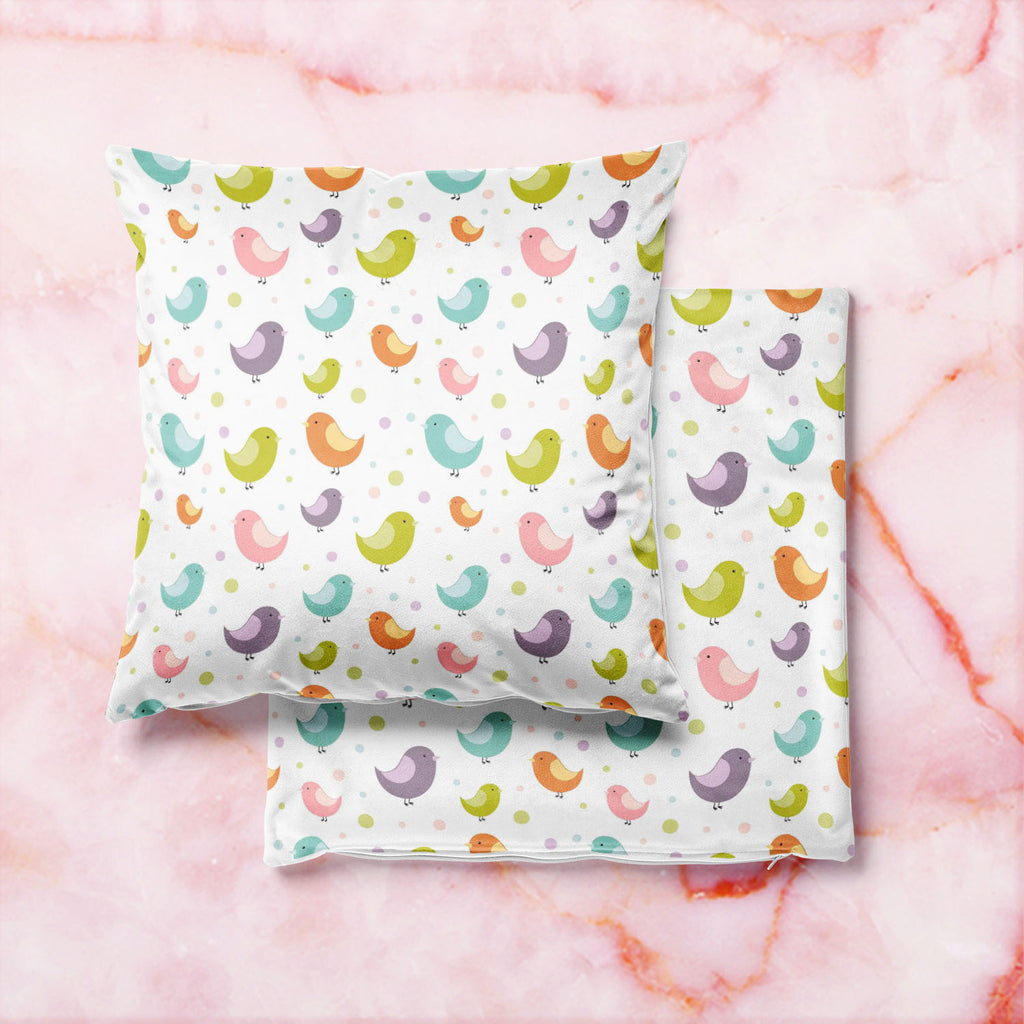 Colorful Birds D1 Cushion Cover Throw Pillow-Cushion Covers-CUS_CV-IC 5007240 IC 5007240, Abstract Expressionism, Abstracts, Ancient, Animals, Animated Cartoons, Art and Paintings, Birds, Caricature, Cartoons, Decorative, Digital, Digital Art, Drawing, Graphic, Historical, Holidays, Illustrations, Love, Medieval, Modern Art, Patterns, Retro, Romance, Seasons, Semi Abstract, Signs, Signs and Symbols, Vintage, Wedding, colorful, d1, cushion, cover, throw, pillow, textile, textil, abstract, animal, art, artwor