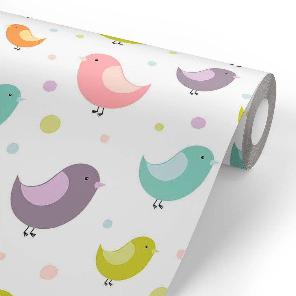 Colorful Birds Wallpaper Roll-Wallpapers Peel & Stick-WAL_PA-IC 5007240 IC 5007240, Abstract Expressionism, Abstracts, Ancient, Animals, Animated Cartoons, Art and Paintings, Birds, Caricature, Cartoons, Decorative, Digital, Digital Art, Drawing, Graphic, Historical, Holidays, Illustrations, Love, Medieval, Modern Art, Patterns, Retro, Romance, Seasons, Semi Abstract, Signs, Signs and Symbols, Vintage, Wedding, colorful, wallpaper, roll, textile, textil, abstract, animal, art, artwork, background, beautiful