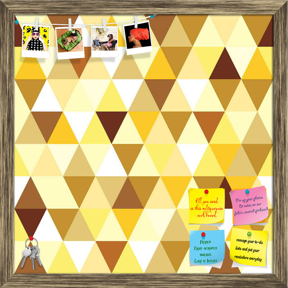 ArtzFolio Gold Triangle Printed Bulletin Board Notice Pin Board Soft Board | Framed-Bulletin Boards Framed-AZSAO12484035BLB_FR_L-Image Code 5007242 Vishnu Image Folio Pvt Ltd, IC 5007242, ArtzFolio, Bulletin Boards Framed, Abstract, Digital Art, gold, triangle, printed, bulletin, board, notice, pin, soft, framed, seamless, pattern, illustration, pin up board, push pin board, extra large cork board, big pin board, notice board, small bulletin board, cork board, wall notice board, giant cork board, bulletin b