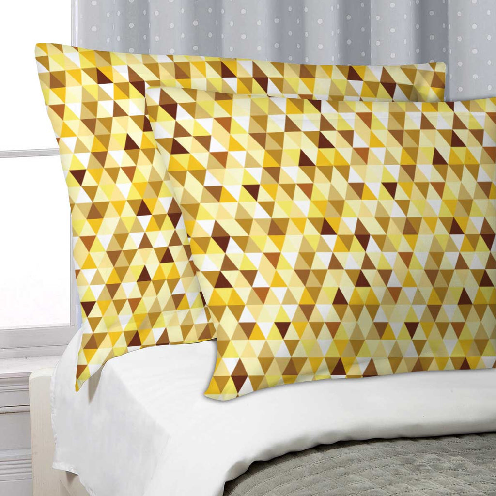 ArtzFolio Gold Triangle Pillow Cover Case-Pillow Cases-AZHFR12484035PIL_CV_L-Image Code 5007242 Vishnu Image Folio Pvt Ltd, IC 5007242, ArtzFolio, Pillow Cases, Abstract, Digital Art, gold, triangle, pillow, cover, case, seamless, pattern, illustration, pillow cover, pillow case cover, linen pillow cover, printed pillow cover, pillow for bedroom, living room pillow covers, standard pillow case covers, pitaara box, throw pillow cover, 2 pcs satin pillow cover set, pillow covers 27x18, decorative pillow cover
