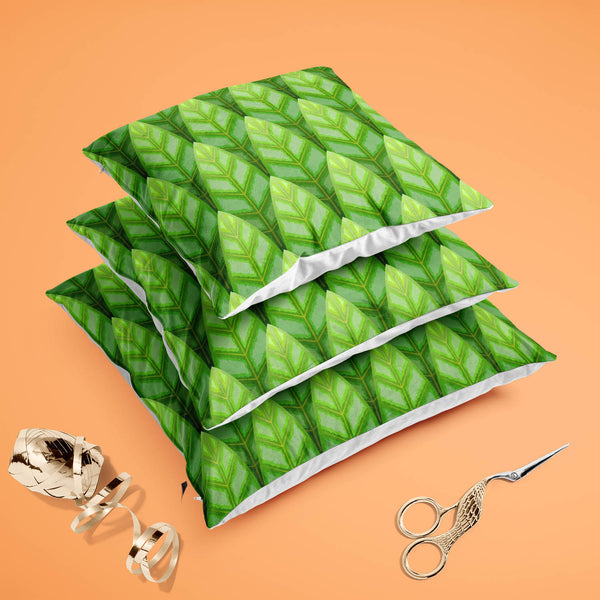 Green Leaf Cushion Cover Throw Pillow-Cushion Covers-CUS_CV-IC 5007243 IC 5007243, Illustrations, Landscapes, Nature, Patterns, Rural, Scenic, Wildlife, Wooden, green, leaf, cushion, cover, throw, pillow, case, for, sofa, living, room, cotton, canvas, fabric, area, background, color, deciduous, environment, fairy, foliage, forest, freshness, growth, illustration, image, land, landscape, light, lush, mixed, mystery, national, nobody, old, outdoors, park, pattern, plant, remote, reserve, scene, seamless, stem
