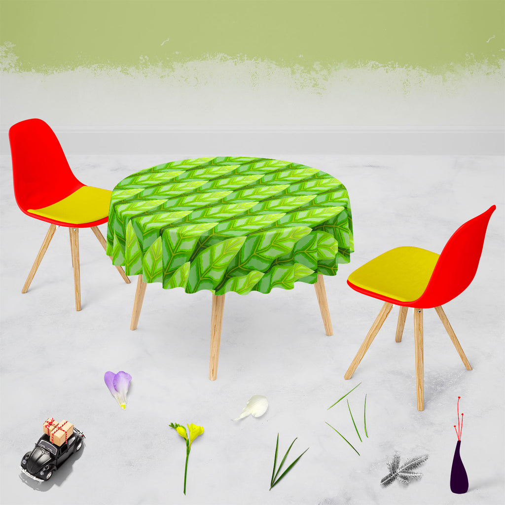 Green Leaf Table Cloth Cover-Table Covers-CVR_TB_RD-IC 5007243 IC 5007243, Illustrations, Landscapes, Nature, Patterns, Rural, Scenic, Wildlife, Wooden, green, leaf, table, cloth, cover, area, background, color, deciduous, environment, fairy, foliage, forest, freshness, growth, illustration, image, land, landscape, light, lush, mixed, mystery, national, nobody, old, outdoors, park, pattern, plant, remote, reserve, scene, seamless, stem, summer, sun, sunlight, tale, template, texture, tranquil, tree, vitalit