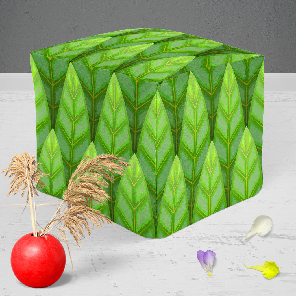 Green Leaf Footstool Footrest Puffy Pouffe Ottoman Bean Bag | Canvas Fabric-Footstools-FST_CB_BN-IC 5007243 IC 5007243, Illustrations, Landscapes, Nature, Patterns, Rural, Scenic, Wildlife, Wooden, green, leaf, footstool, footrest, puffy, pouffe, ottoman, bean, bag, canvas, fabric, area, background, color, deciduous, environment, fairy, foliage, forest, freshness, growth, illustration, image, land, landscape, light, lush, mixed, mystery, national, nobody, old, outdoors, park, pattern, plant, remote, reserve