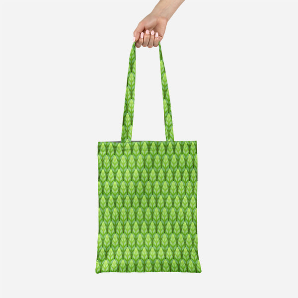 ArtzFolio Green Leaf Tote Bag Shoulder Purse | Multipurpose-Tote Bags Basic-AZ5007243TOT_RF-IC 5007243 IC 5007243, Illustrations, Landscapes, Nature, Patterns, Rural, Scenic, Wildlife, Wooden, green, leaf, canvas, tote, bag, shoulder, purse, multipurpose, area, background, color, deciduous, environment, fairy, foliage, forest, freshness, growth, illustration, image, land, landscape, light, lush, mixed, mystery, national, nobody, old, outdoors, park, pattern, plant, remote, reserve, scene, seamless, stem, su