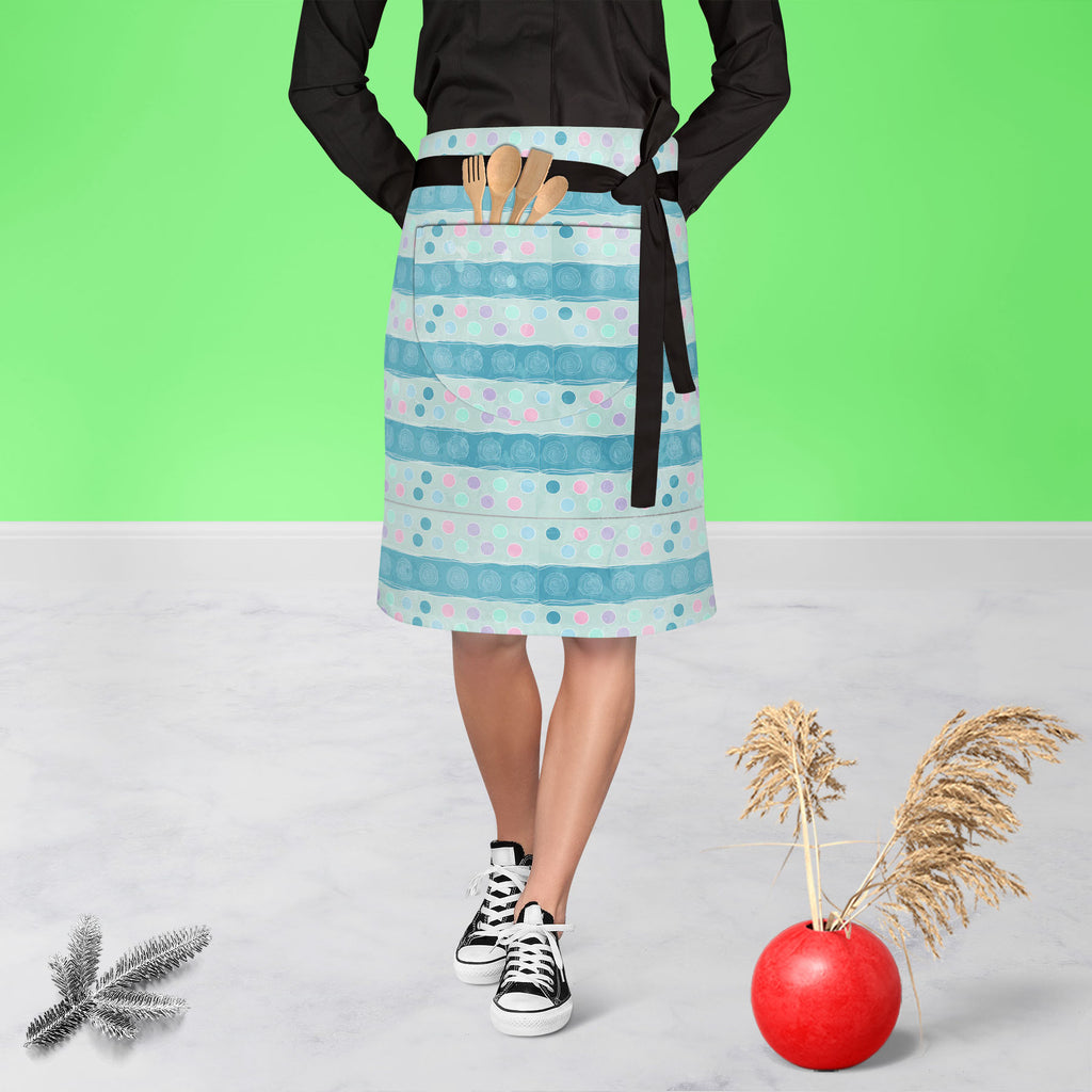 Dots on Dots D1 Apron | Adjustable, Free Size & Waist Tiebacks-Apron Waist to Knee-APR_WS_KN-IC 5007244 IC 5007244, Abstract Expressionism, Abstracts, Ancient, Art and Paintings, Botanical, Cities, City Views, Decorative, Drawing, Floral, Flowers, Geometric Abstraction, Hearts, Historical, Illustrations, Love, Medieval, Modern Art, Nature, Patterns, Retro, Romance, Semi Abstract, Signs, Signs and Symbols, Vintage, dots, on, d1, apron, adjustable, free, size, waist, tiebacks, abstract, abstraction, art, artw