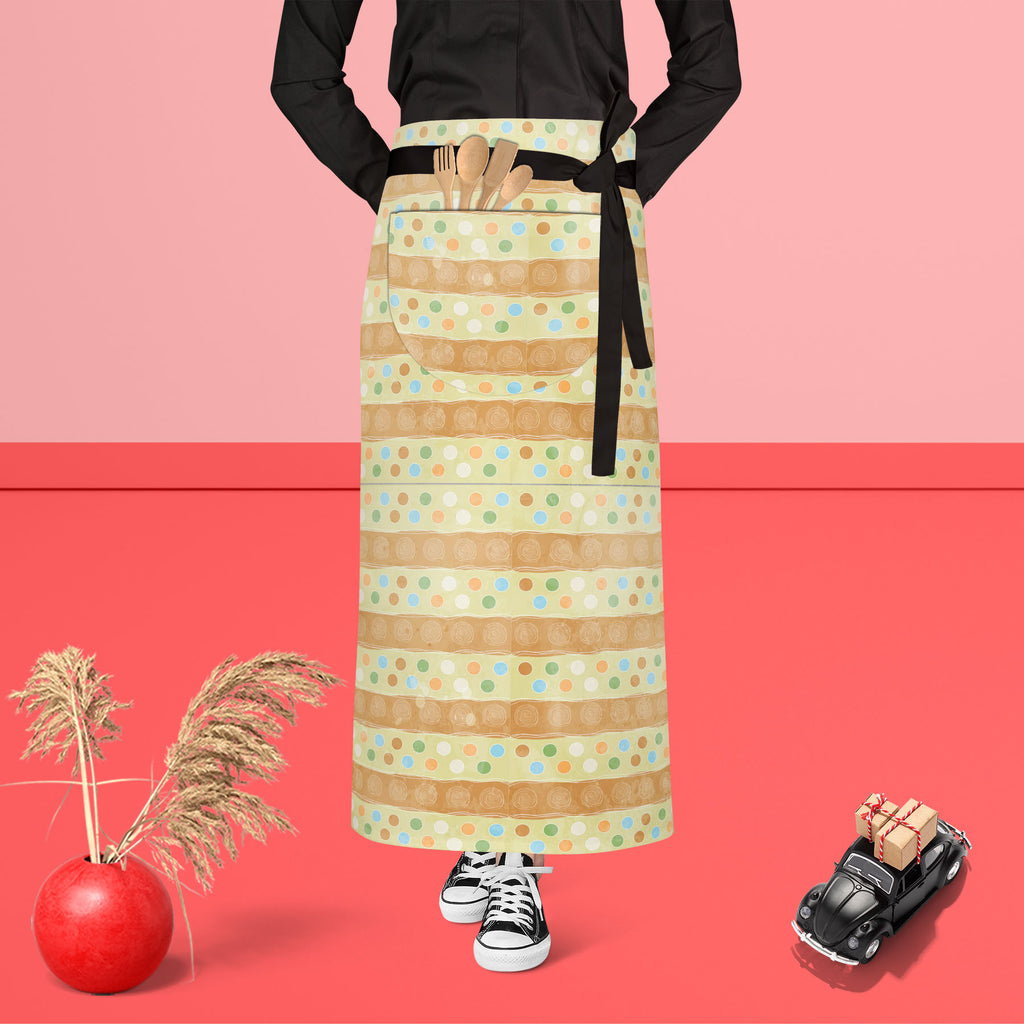 Dots on Dots D2 Apron | Adjustable, Free Size & Waist Tiebacks-Aprons Waist to Feet-APR_WS_FT-IC 5007245 IC 5007245, Abstract Expressionism, Abstracts, Ancient, Art and Paintings, Botanical, Cities, City Views, Decorative, Drawing, Floral, Flowers, Geometric Abstraction, Hearts, Historical, Illustrations, Love, Medieval, Modern Art, Nature, Patterns, Retro, Romance, Semi Abstract, Signs, Signs and Symbols, Vintage, dots, on, d2, apron, adjustable, free, size, waist, tiebacks, romantic, abstract, abstraction